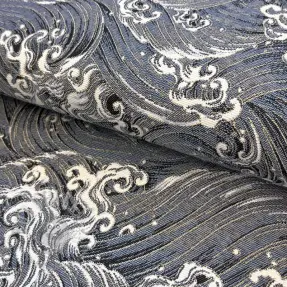 Dekorativno blago jacquard Swell allover argent