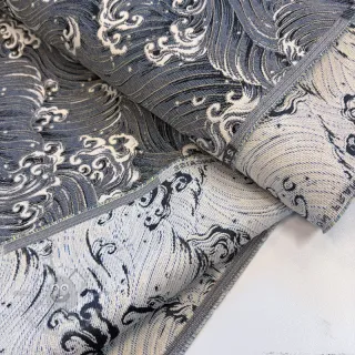 Dekorativno blago jacquard Swell allover argent