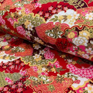 Bombažna tkanina JAPAN collection design O