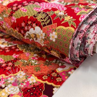 Bombažna tkanina JAPAN collection design O