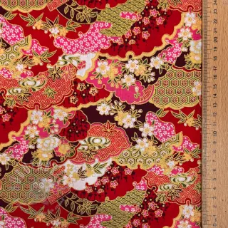 Bombažna tkanina JAPAN collection design O