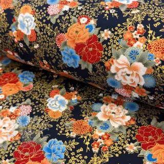 Bombažna tkanina JAPAN collection design P