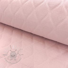 Dvostruka gaza/muslin QUILT Wave soft rose