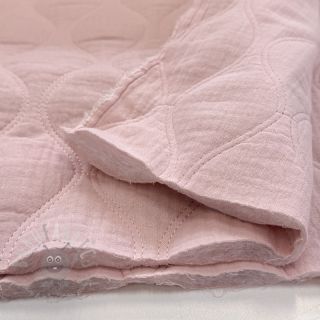 Dvostruka gaza/muslin QUILT Wave soft rose