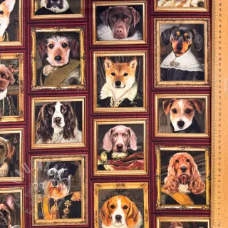 Dekorativno blago Dogs golden age digital print