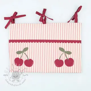 Bombažna tkanina Cherries playmat PANEL digital print