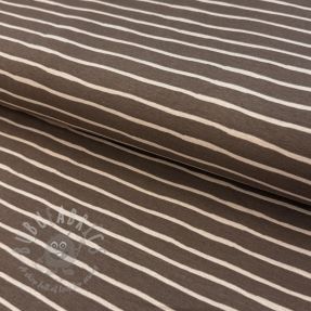 Jersey Stripes taupe