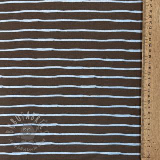 Jersey Stripes dark khaki