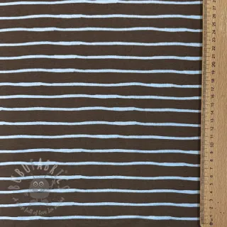 Jersey Stripes dark khaki