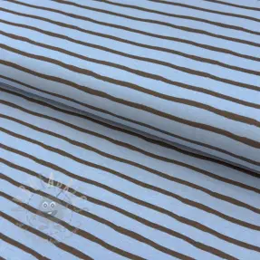 Jersey Stripes dusty blue