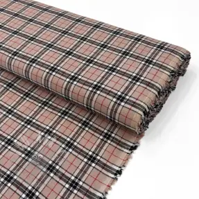 Bombažna tkanina LIGHT FLANNEL Check design F