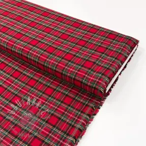 Bombažna tkanina LIGHT FLANNEL Check design G