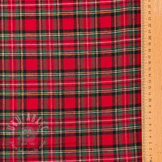 Bombažna tkanina LIGHT FLANNEL Check design G