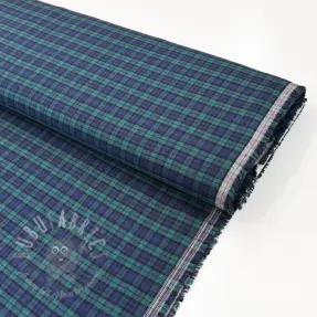Bombažna tkanina LIGHT FLANNEL Check design A