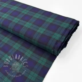 Bombažna tkanina LIGHT FLANNEL Check design B