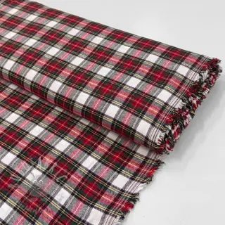 Bombažna tkanina LIGHT FLANNEL Check design D