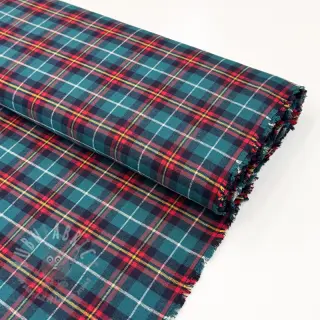 Bombažna tkanina LIGHT FLANNEL Check design E