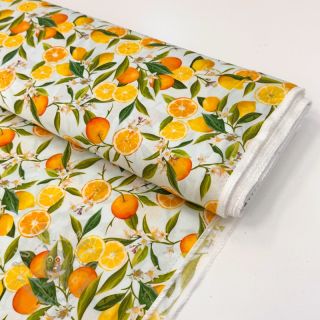 Viskoza RAYON POPLIN Fruity design D