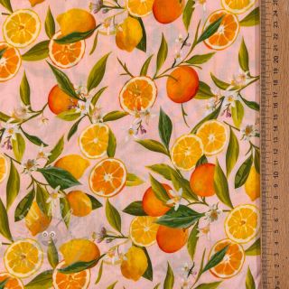 Viskoza RAYON POPLIN Fruity design F