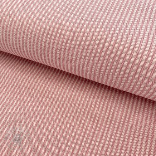 Dekorativno blago DOBBY Colored stripe blush