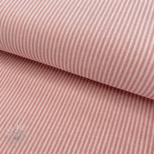 Dekorativno blago DOBBY Colored stripe blush