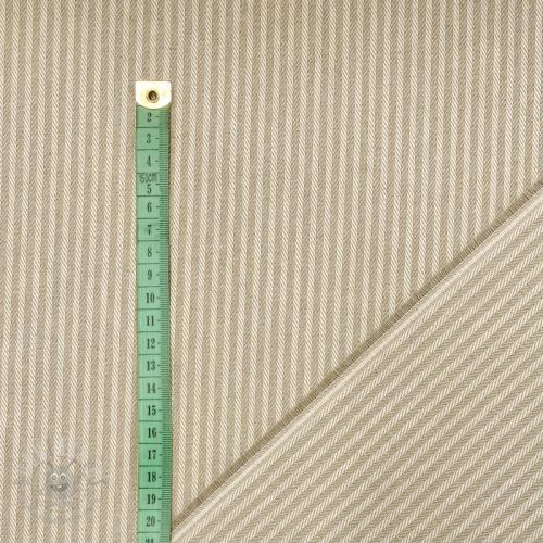 Dekorativno blago DOBBY Colored stripe linen