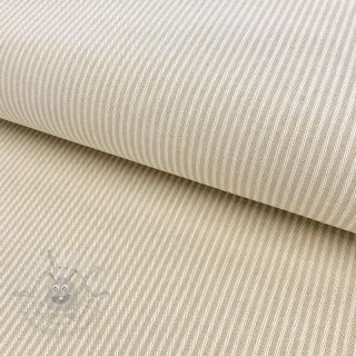Dekorativno blago DOBBY Colored stripe linen