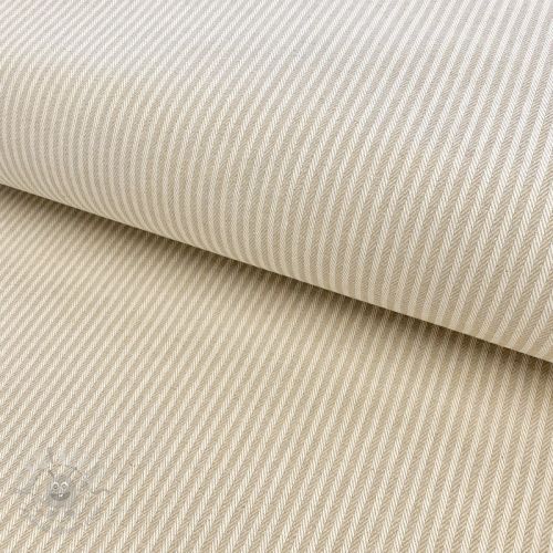 Dekorativno blago DOBBY Colored stripe linen