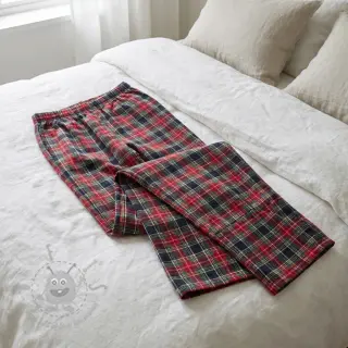 Bombažna tkanina LIGHT FLANNEL Check design C