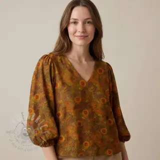Viskoza RAYON POPLIN Specialty design D