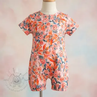 Viskoza RAYON POPLIN Printed Rosie design B