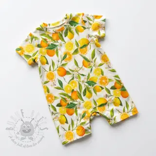 Viskoza RAYON POPLIN Fruity design D