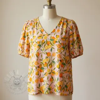 Viskoza RAYON POPLIN Fruity design F