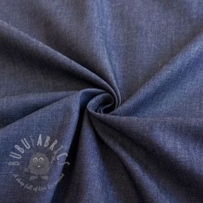 Bombažna tkanina JEANS Chambre dark blue