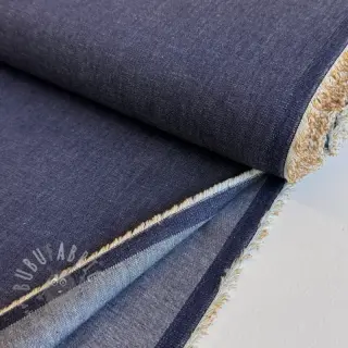 Bombažna tkanina JEANS Chambre dark blue