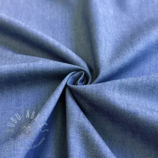 Bombažna tkanina JEANS Chambre dark jeans
