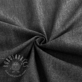 Bombažna tkanina JEANS Chambre black