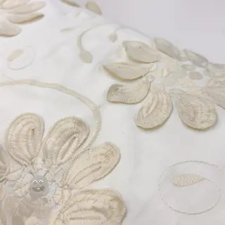 Bombažna tkanina EMBROIDERY Bellagio butter