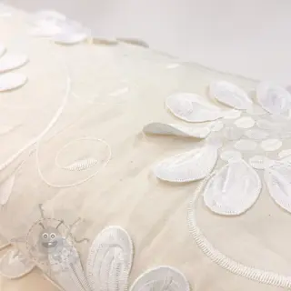 Bombažna tkanina EMBROIDERY Bellagio cream