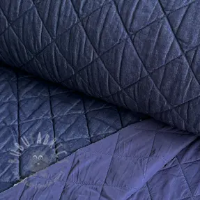 Prešita tkanina Stepples Denim square