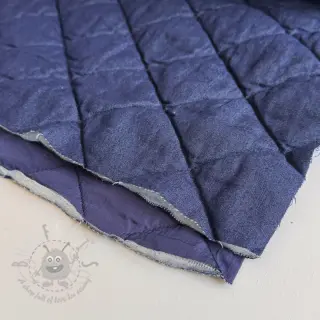 Prešita tkanina Stepples Denim square