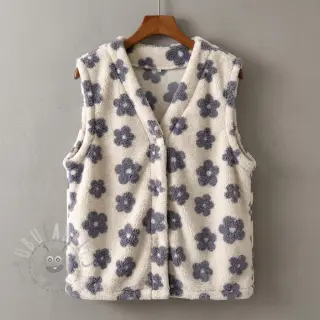 Plaščevina TEDDY Flower power lavender