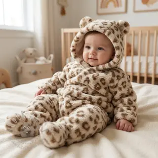 Plaščevina TEDDY Panthera light brown