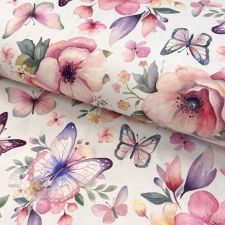 Jersey VISCOSE LYCRA HEAVY Soft and vibrant design D