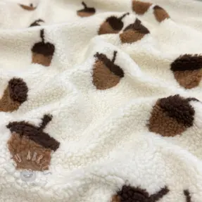 Plaščevina TEDDY JACQUARD Acorns