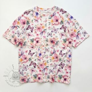 Jersey VISCOSE LYCRA HEAVY Soft and vibrant design D