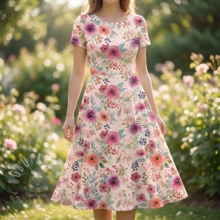 Jersey VISCOSE LYCRA HEAVY Soft and vibrant design C