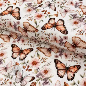 Viskoza z lanom Botanic design C