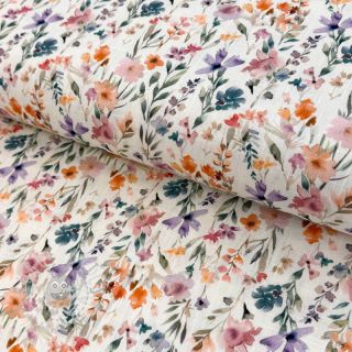 Viskoza z lanom Shabby chic design D