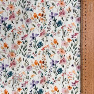 Viskoza z lanom Shabby chic design D